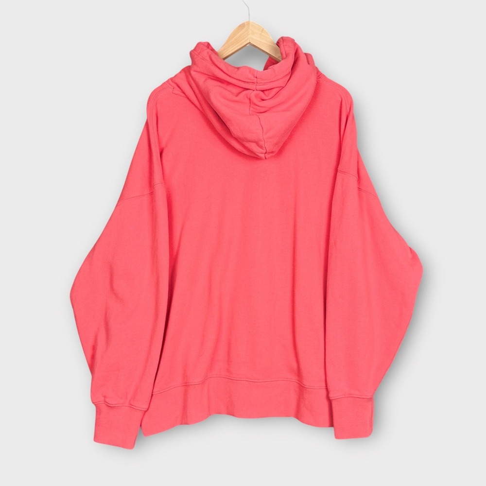 Superdry Pink Code Applique Oversized Hoodie Logo… - image 2